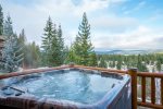 Look out over Kahler Glen and beyond while you soak in the hot tub.